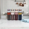 New cross-border stainless steel portable handle sports kettle, outdoor hand-held large-capacity straw insulated cup for foreign trade Application Scenario